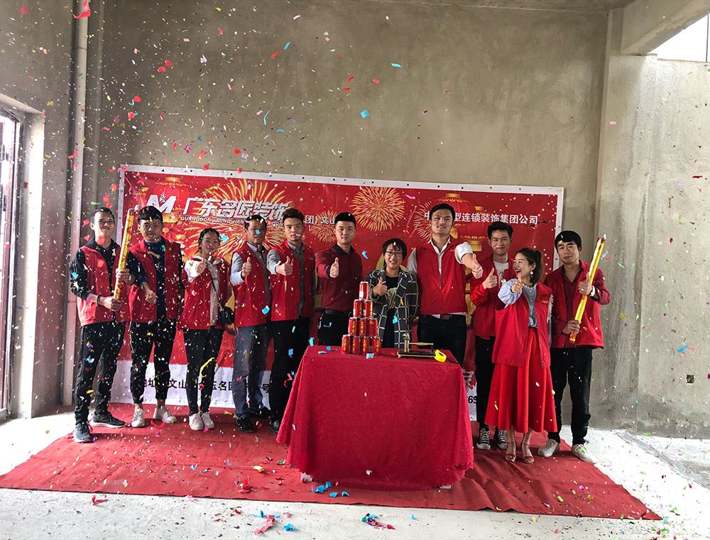 玫瑰苑400平方別墅施工裝修現(xiàn)場(chǎng)